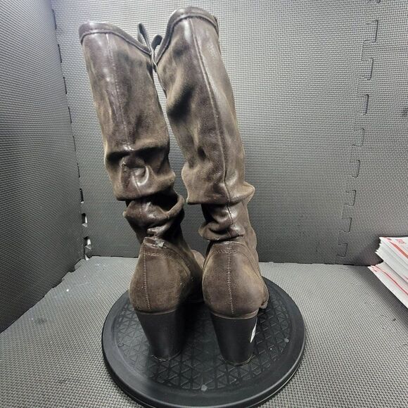 Womens Sz 10 Brown Rocket Dog Shelly Heeled Boots - Picture 4 of 10